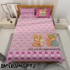 Parure de Lit Corgi – Design Mignon “Let’s join the pajamas party!!!”